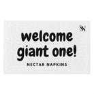 Welcome Giant One! | Mix & Match Soft Fun-Flirty Lovers’ Towels