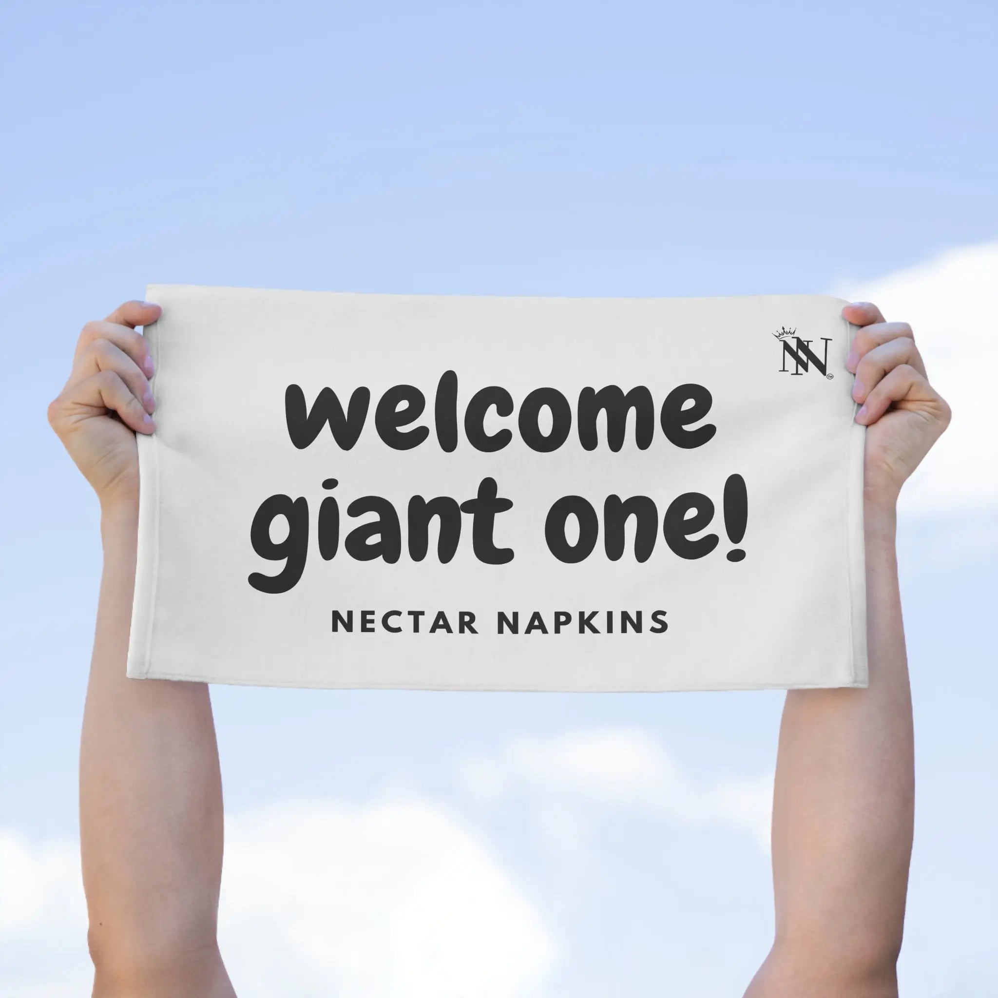 Welcome Giant One! | Mix & Match Soft Fun-Flirty Lovers’ Towels