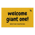 Welcome Giant One! Yellow | Mix & Match Soft Fun-Flirty Lovers’ Towels