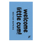 Welcome Little Cum! Light Blue | Mix & Match Soft Fun-Flirty Lovers’ Towels