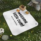 Welcome Little Cum! | Mix Match Fun-Flirty Lovers’ Water-Resistant Blankets
