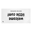 Welcome Little Cum! | Mix & Match Naughty XL Fun-Flirty Lovers’ Towels