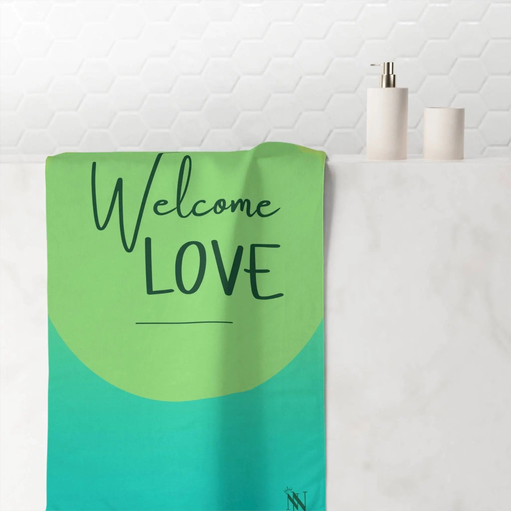 Welcome Love | Mix & Match Naughty XL Fun-Flirty Lovers’ Towels