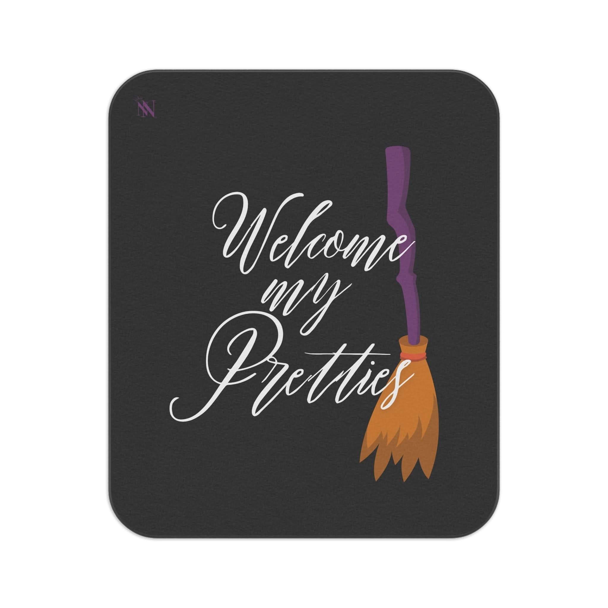 Welcome My Pretties Halloween | Mix Match Fun-Flirty Lovers’ Water-Resistant Blankets
