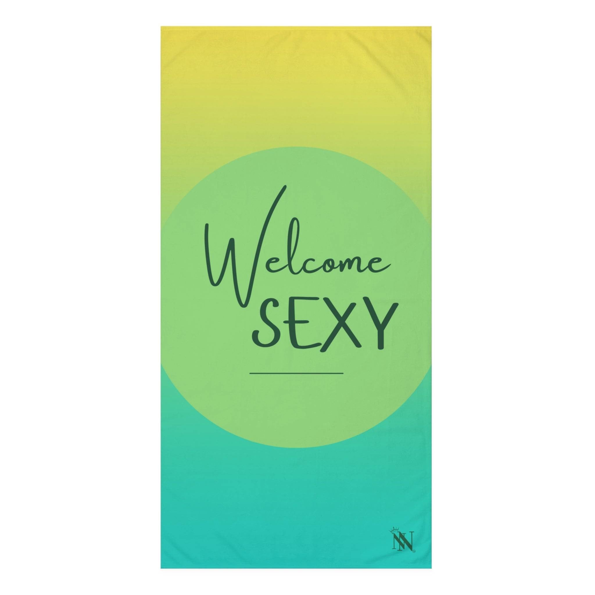 Welcome Sexy | Mix & Match Naughty XL Fun-Flirty Lovers’ Towels
