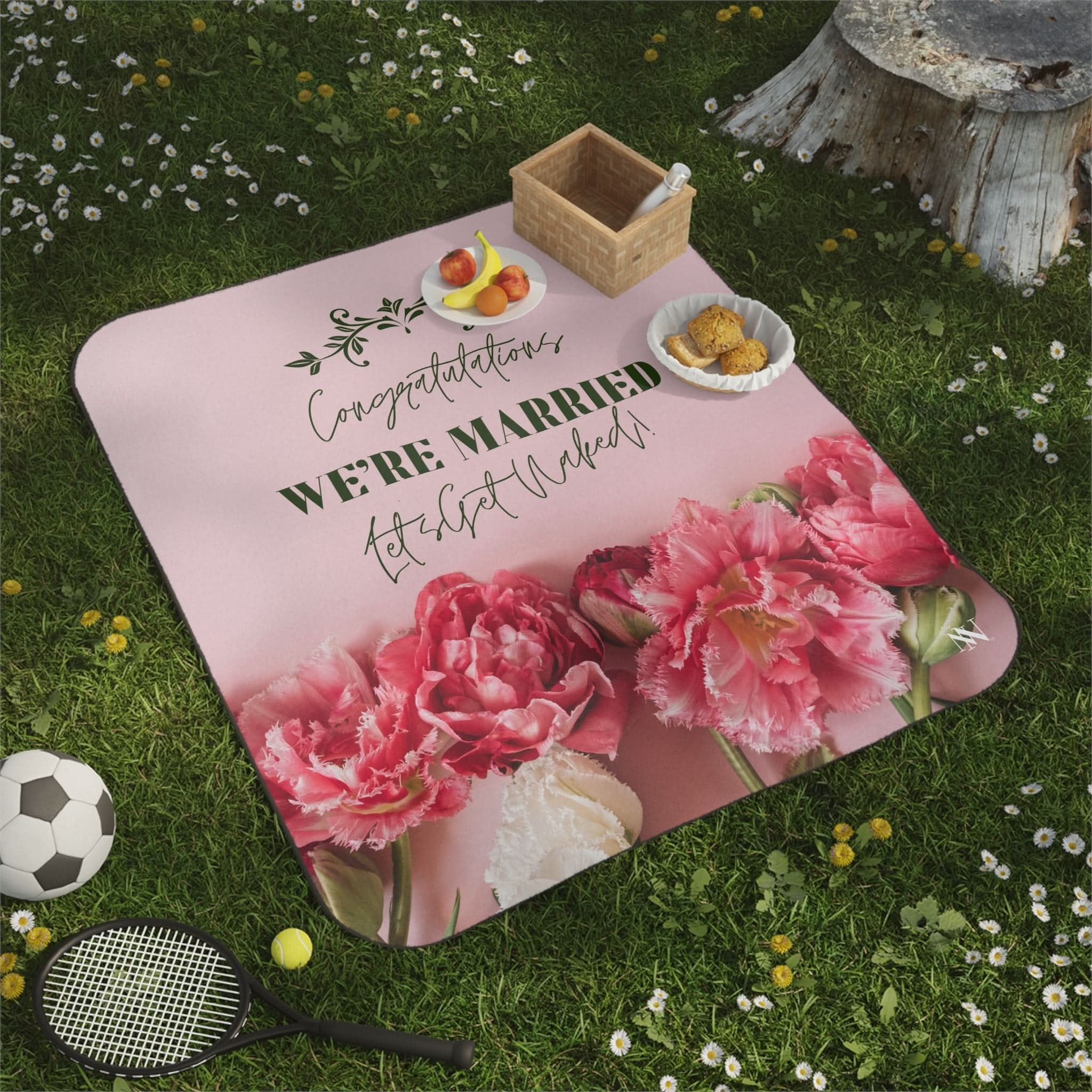 We’re Married | Mix Match Fun-Flirty Lovers’ Water-Resistant Blankets