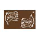 Western Boots Shareable Brown | Mix & Match Original Fun-Flirty Lovers’ Towels