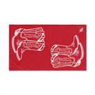 Western Boots Shareable Red | Mix & Match Original Fun-Flirty Lovers’ Towels