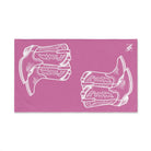 Western Boots Shareable Soft Pink | Mix & Match Original Fun-Flirty Lovers’ Towels