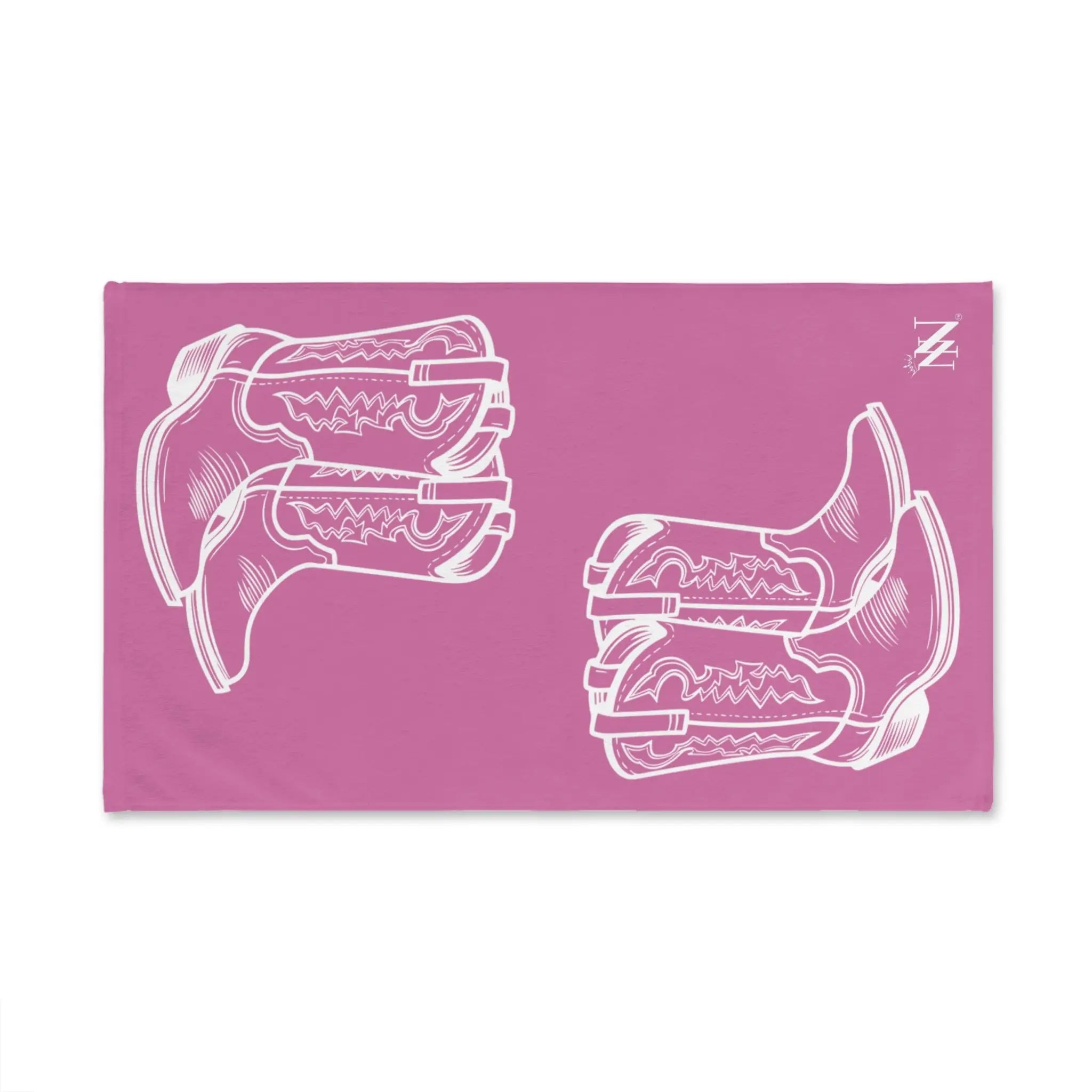 Western Boots Shareable Soft Pink | Mix & Match Original Fun-Flirty Lovers’ Towels