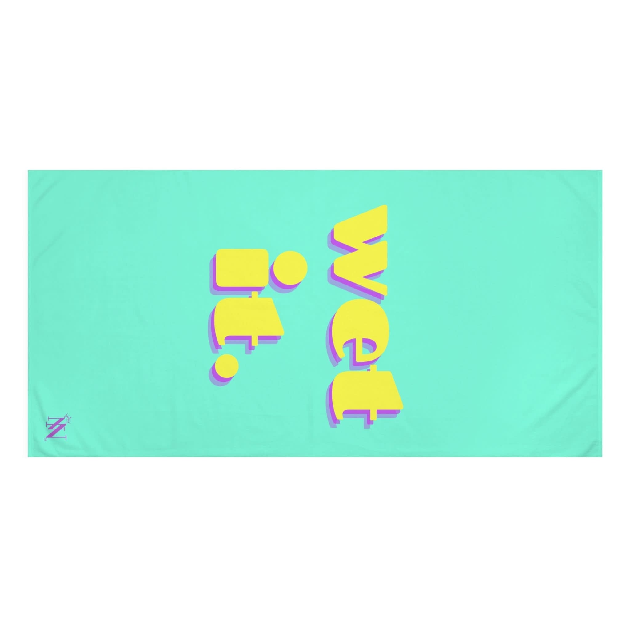 wet it. | Mix & Match Naughty XL Fun-Flirty Lovers’ Towels