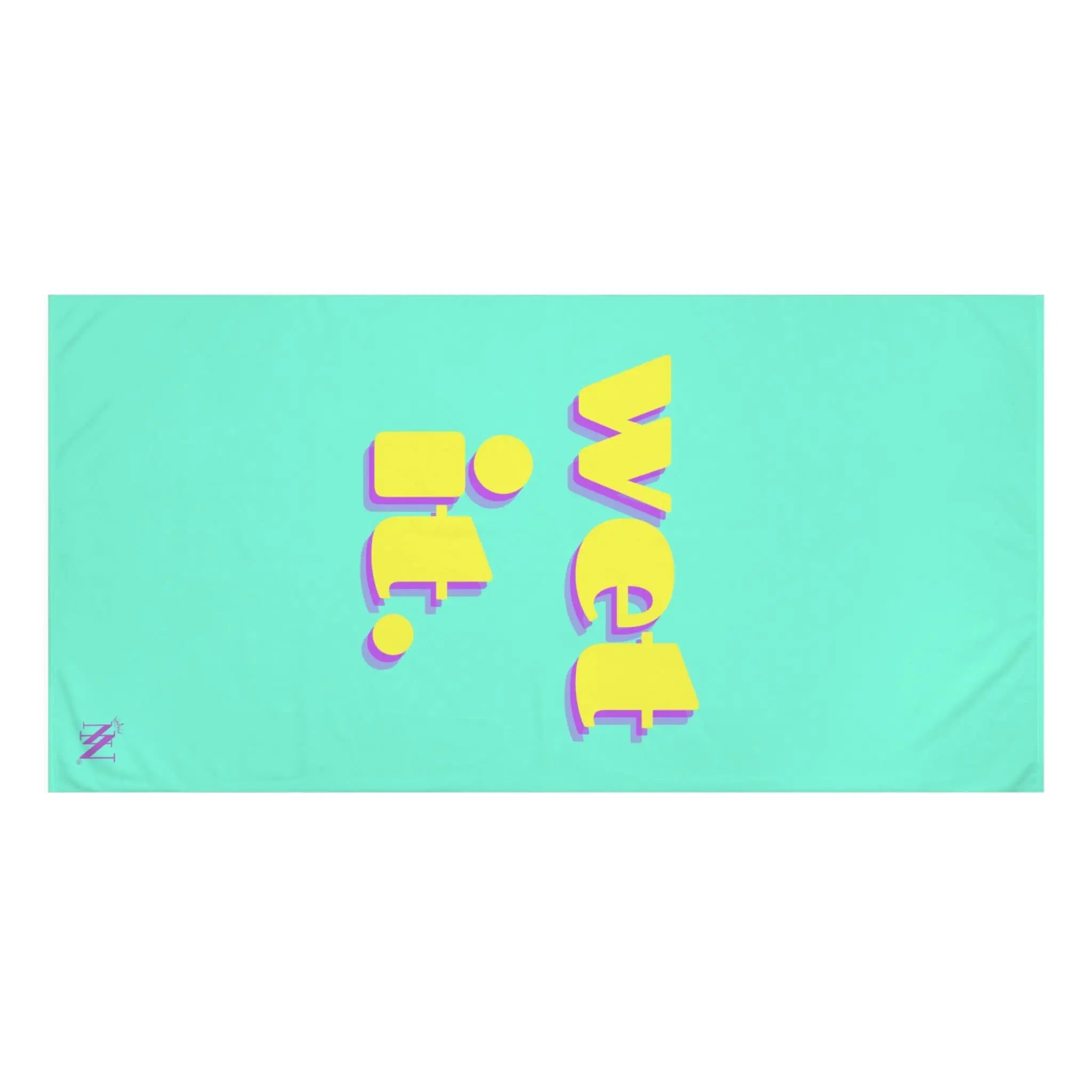 wet it. | Mix & Match Naughty XL Fun-Flirty Lovers’ Towels