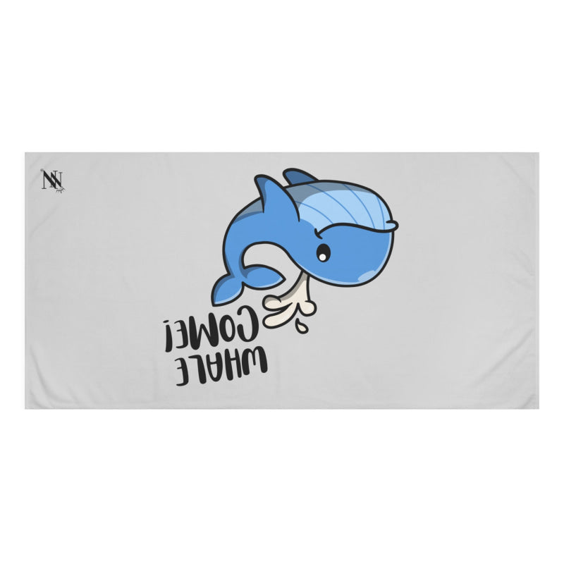 Whale Come! | Mix & Match Naughty XL Fun-Flirty Lovers’ Towels