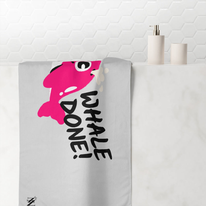 Whale Done! | Mix & Match Naughty XL Fun-Flirty Lovers’ Towels