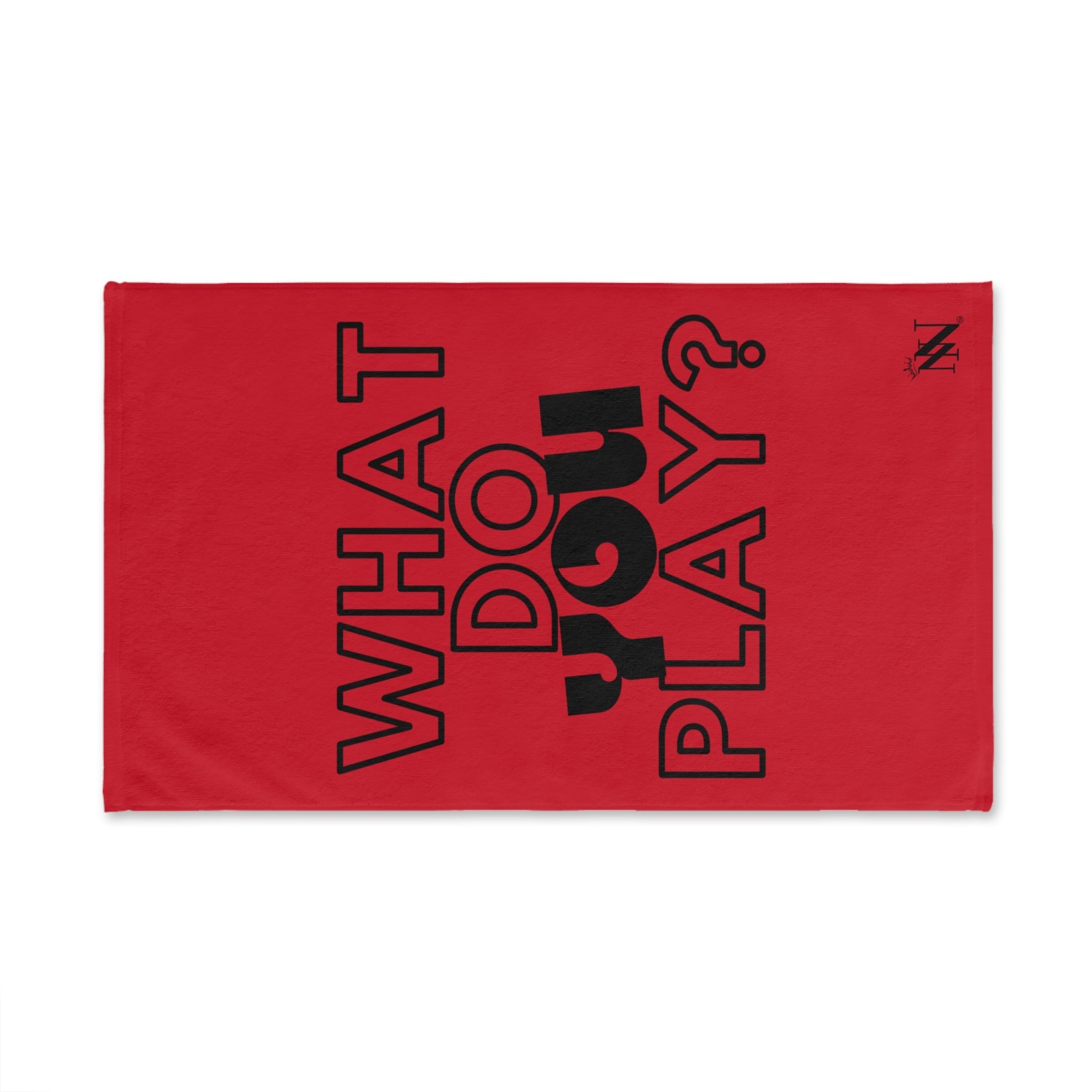 What Do You Play? Red | Mix & Match Original Fun-Flirty Lovers’ Towels
