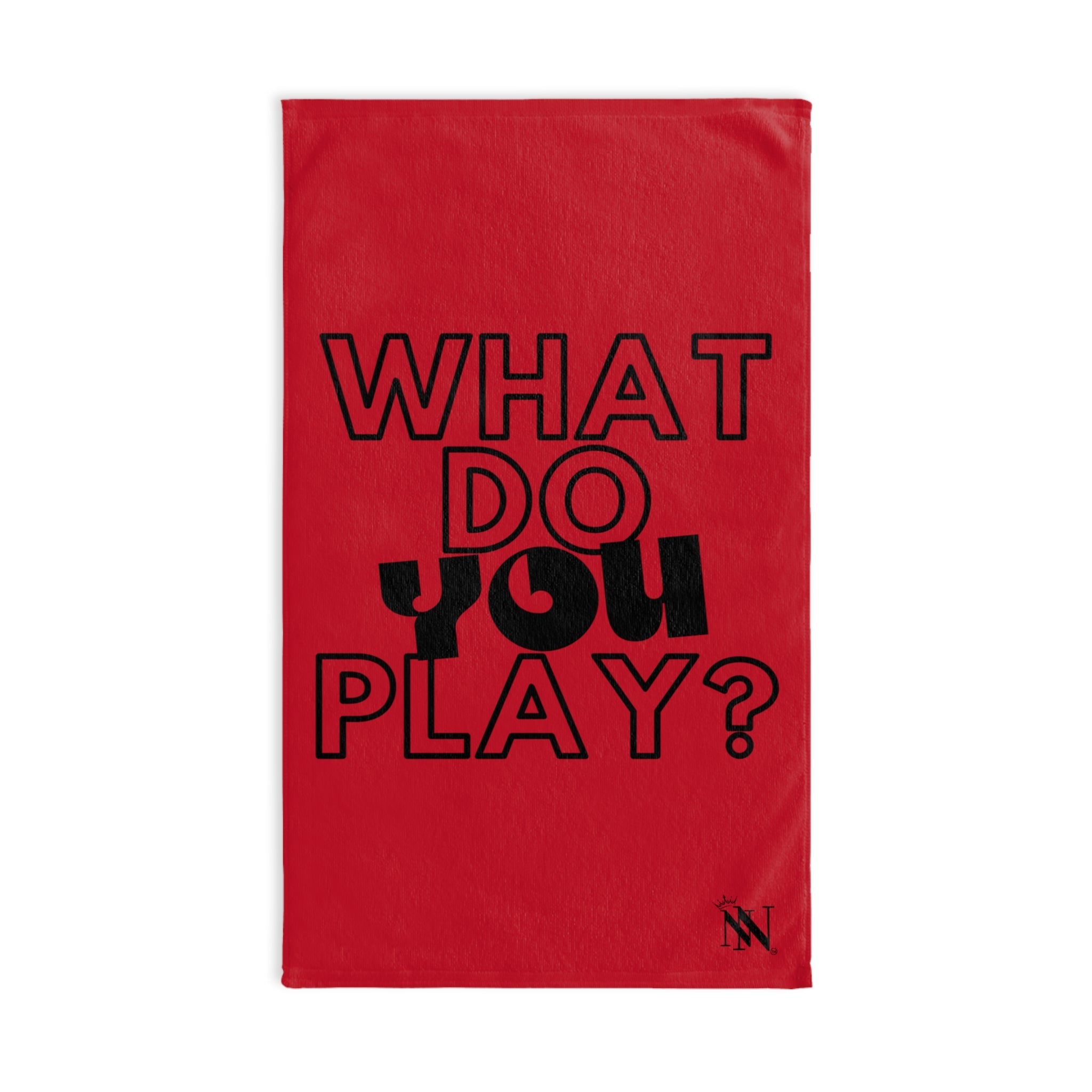 What Do You Play? Red | Mix & Match Original Fun-Flirty Lovers’ Towels