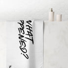 What Happened? | Mix & Match Naughty XL Fun-Flirty Lovers’ Towels
