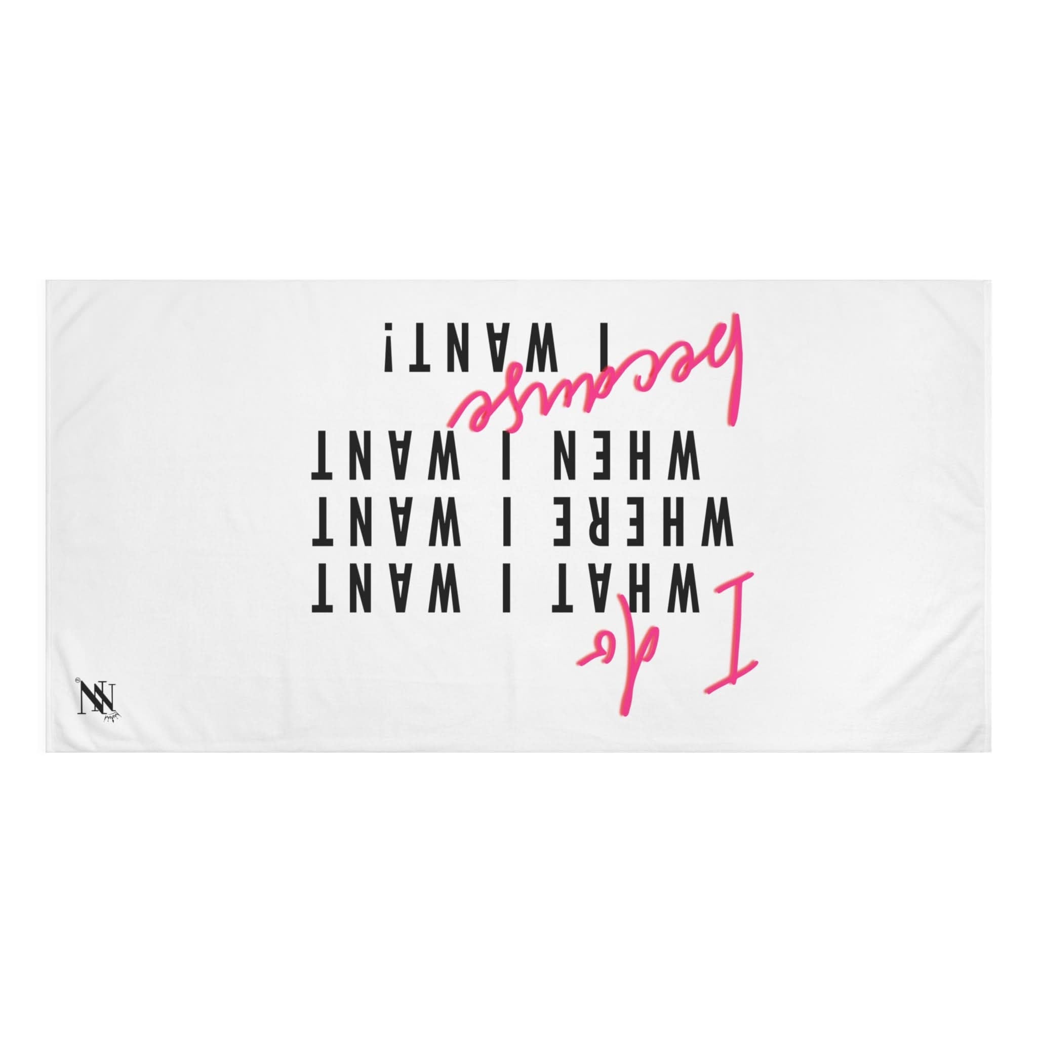 What I Want! | Mix & Match Naughty XL Fun-Flirty Lovers’ Towels