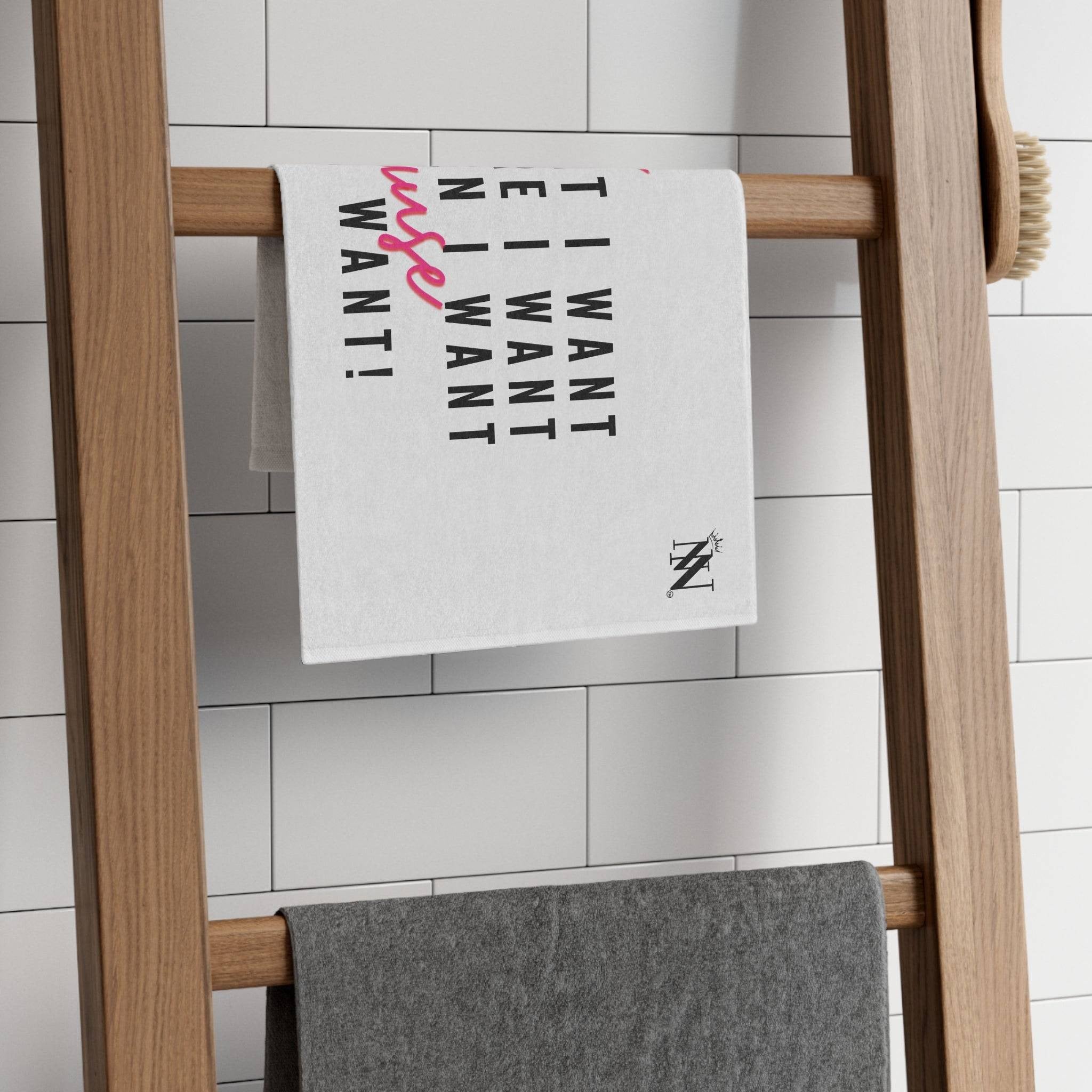 What I Want | Mix & Match Soft Fun-Flirty Lovers’ Towels