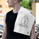 What We Do in Here is Private | Mix & Match Soft Fun-Flirty Lovers’ Towels