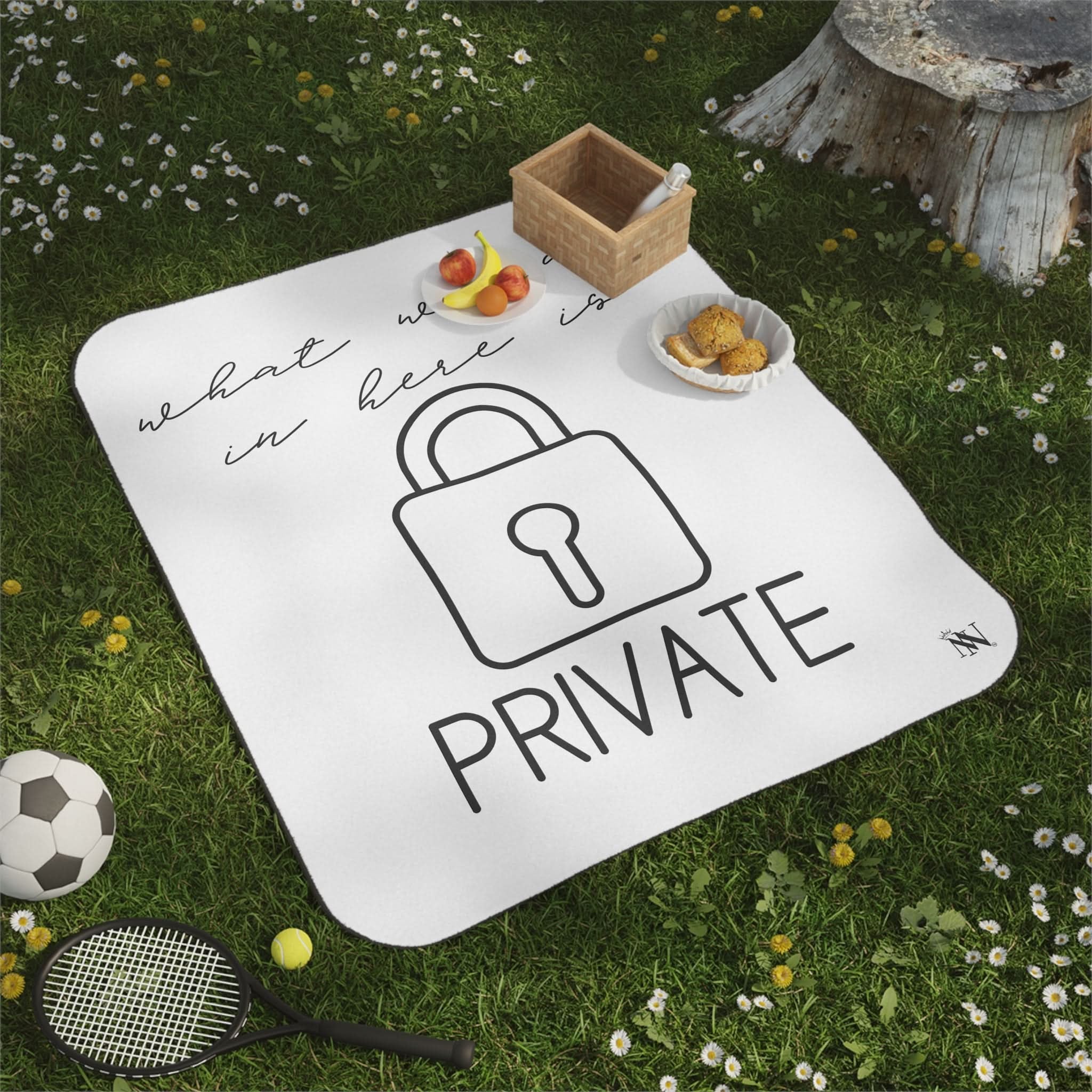 What We Do in Private | Mix Match Fun-Flirty Lovers’ Water-Resistant Blankets