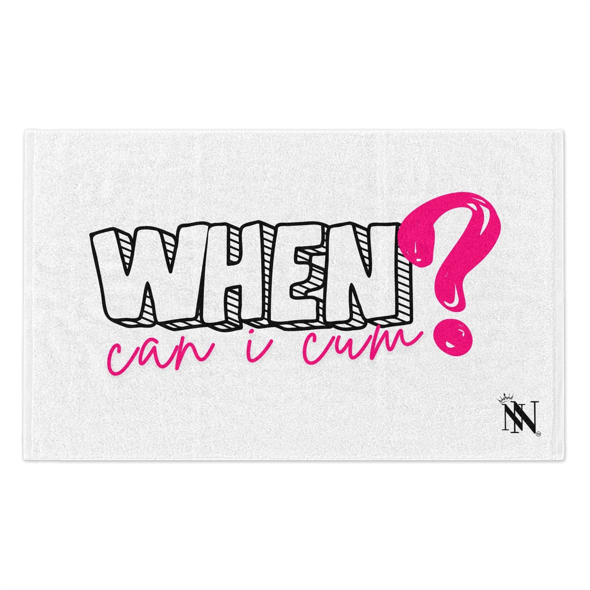 When Can I Cum? | Mix & Match Soft Fun-Flirty Lovers’ Towels