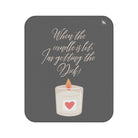 When the Candle is Lit | Mix Match Fun-Flirty Lovers’ Water-Resistant Blankets