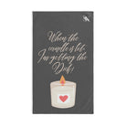 When the Candle is Lit | Mix & Match Original Fun-Flirty Lovers’ Towels