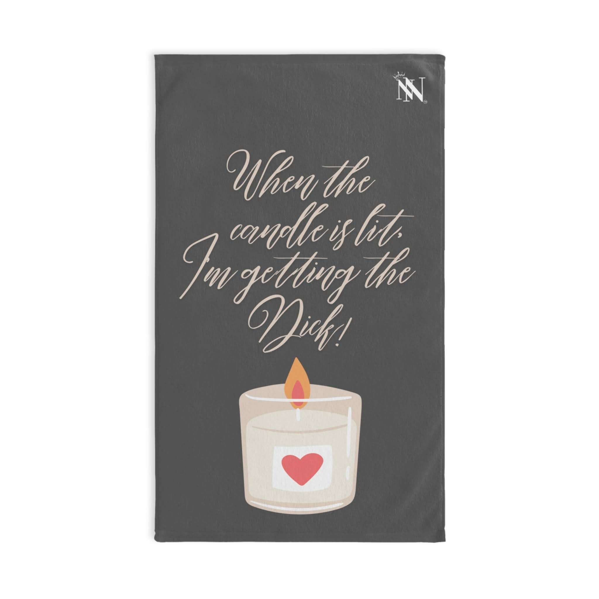 When the Candle is Lit | Mix & Match Original Fun-Flirty Lovers’ Towels