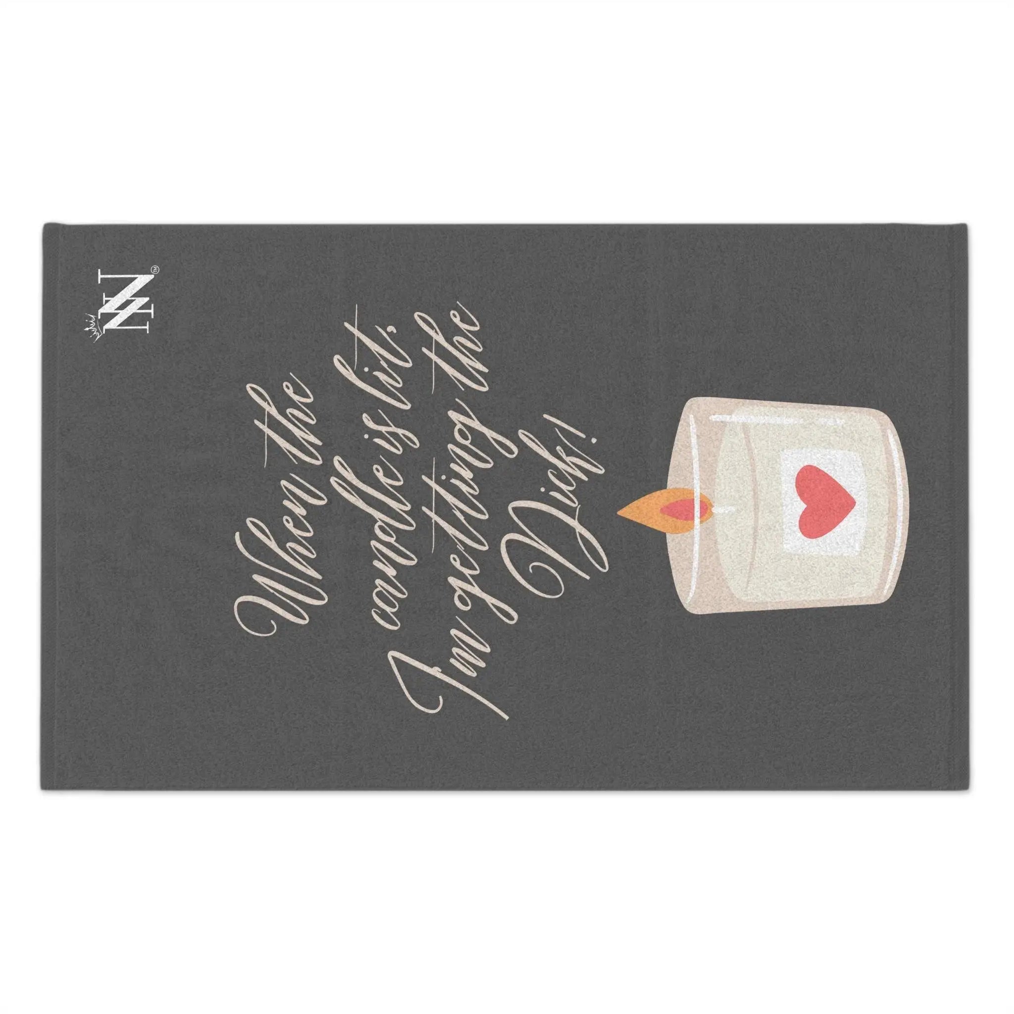 When the Candle is Lit | Mix & Match Soft Fun-Flirty Lovers’ Towels