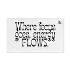 Where Focus Goes White | Mix & Match Original Fun-Flirty Lovers’ Towels
