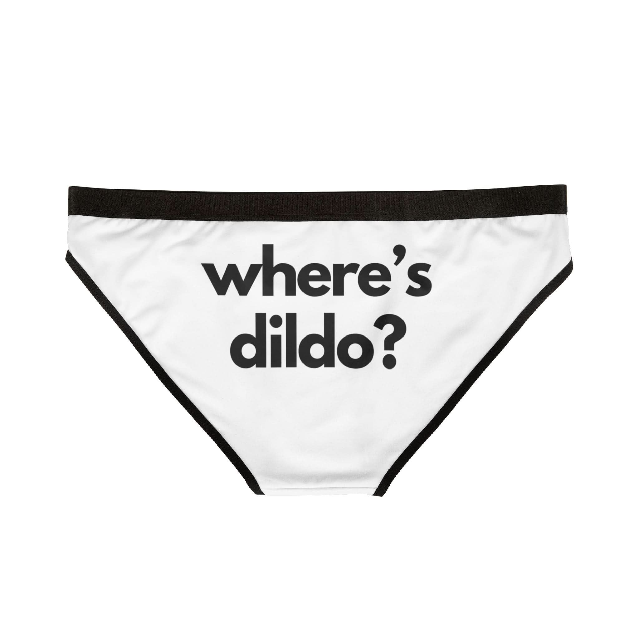 Where’s Dildo? | Mix & Match Women’s Fun-Flirty Lovers’ Panties