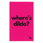 Where’s Dildo? Pink Mix & Match Soft Sex Towels | Flirty Lovers’ Gifts