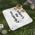 Where’s the Sex Party? | Mix Match Fun-Flirty Lovers’ Water-Resistant Blankets