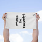 Where’s the Sex Party? | Mix & Match Soft Fun-Flirty Lovers’ Towels