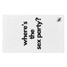 Where’s the Sex Party? | Mix & Match Soft Fun-Flirty Lovers’ Towels