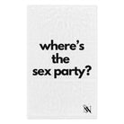 Where’s the Sex Party? | Mix & Match Soft Fun-Flirty Lovers’ Towels