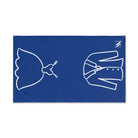 Bride Groom Shareable Blue | Mix & Match Original Fun-Flirty Lovers’ Towels