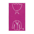 Bride Groom Shareable Fuscia | Mix & Match Original Fun-Flirty Lovers’ Towels