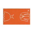 Bride Groom Shareable Orange | Mix & Match Original Fun-Flirty Lovers’ Towels