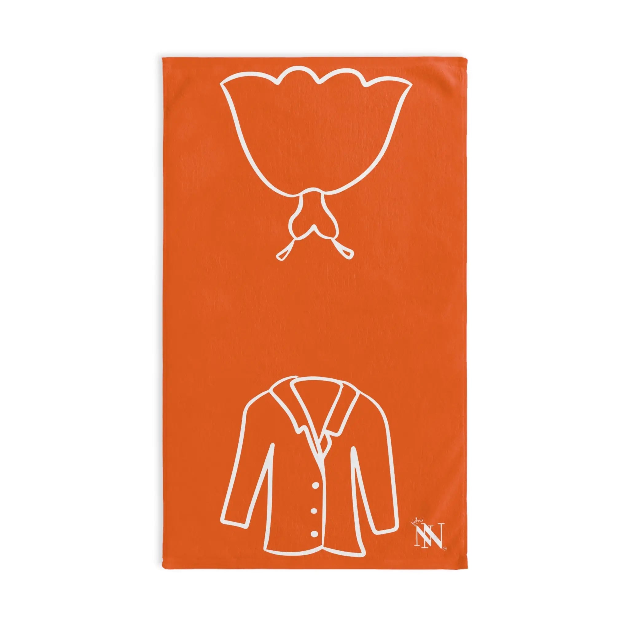 Bride Groom Shareable Orange | Mix & Match Original Fun-Flirty Lovers’ Towels