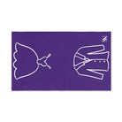 Bride Groom Shareable Purple | Mix & Match Original Fun-Flirty Lovers’ Towels