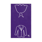 Bride Groom Shareable Purple | Mix & Match Original Fun-Flirty Lovers’ Towels