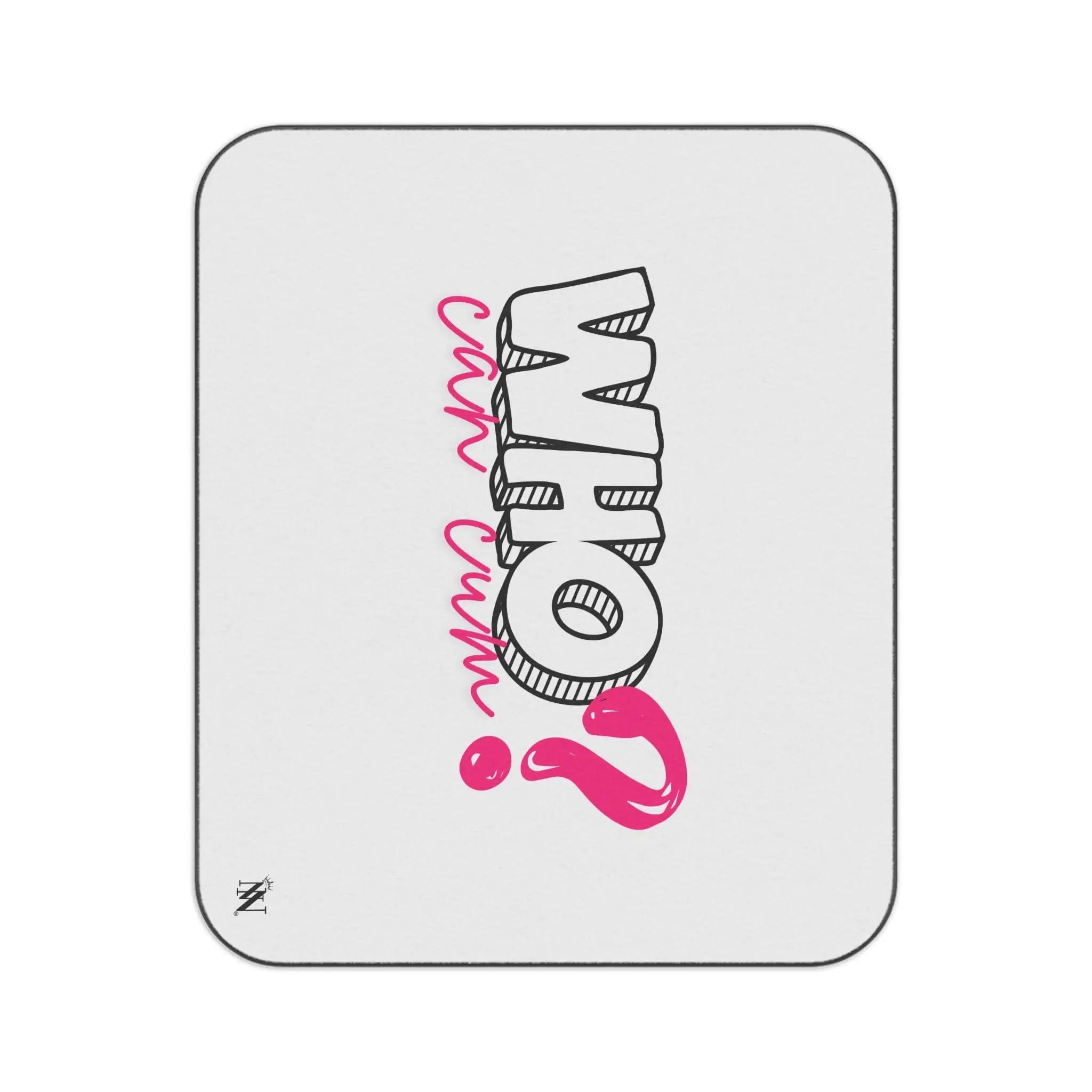 Who? Can Cum | Mix Match Fun-Flirty Lovers’ Water-Resistant Blankets