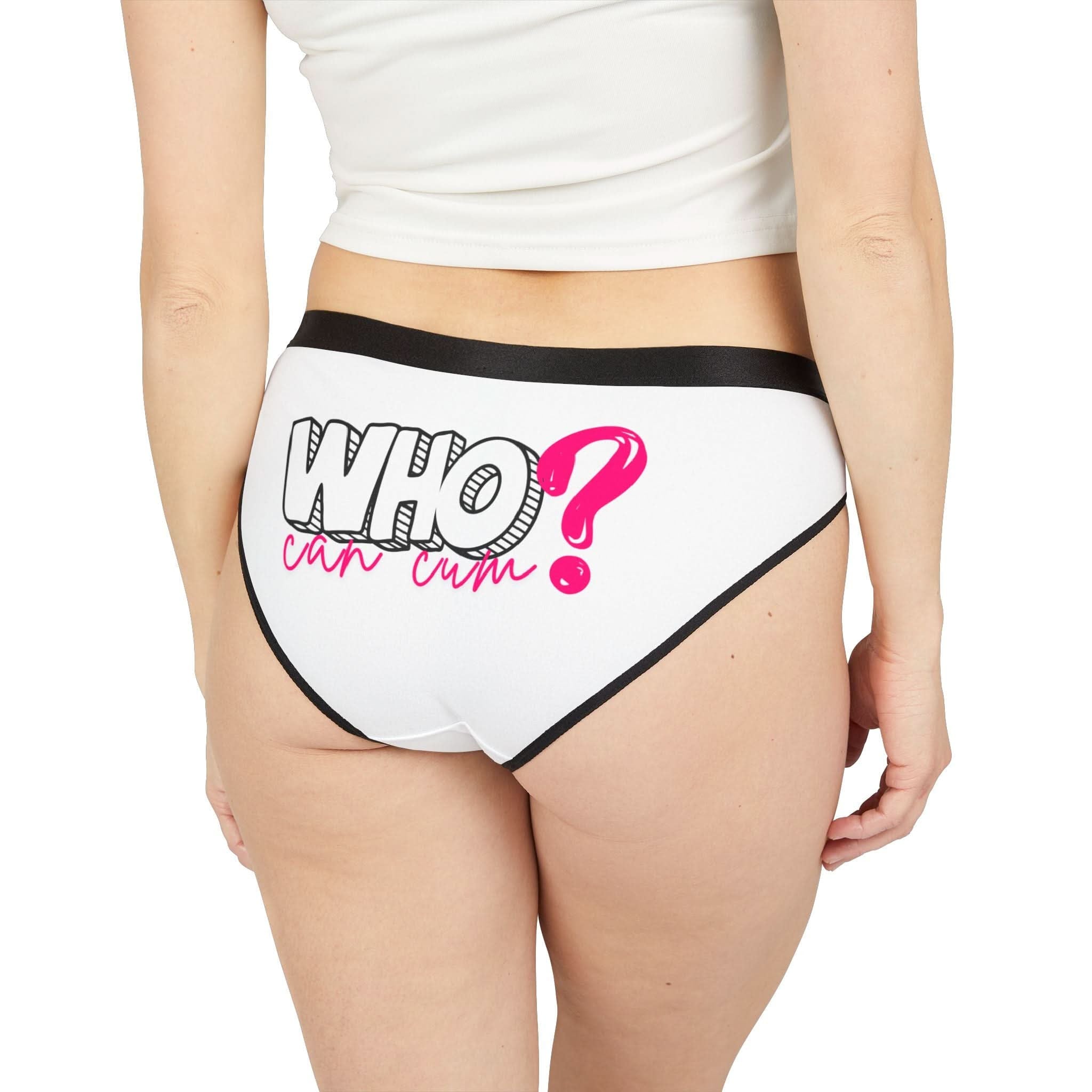 Who? Can Cum | Mix & Match Women’s Fun-Flirty Lovers’ Panties