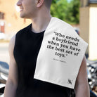 Who Needs a Boyfriend? | Mix & Match Soft Fun-Flirty Lovers’ Towels