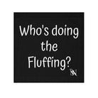 Who’s Fluffing? Black | Mix & Match Lils’ Fun-Flirty Lovers’ Towels