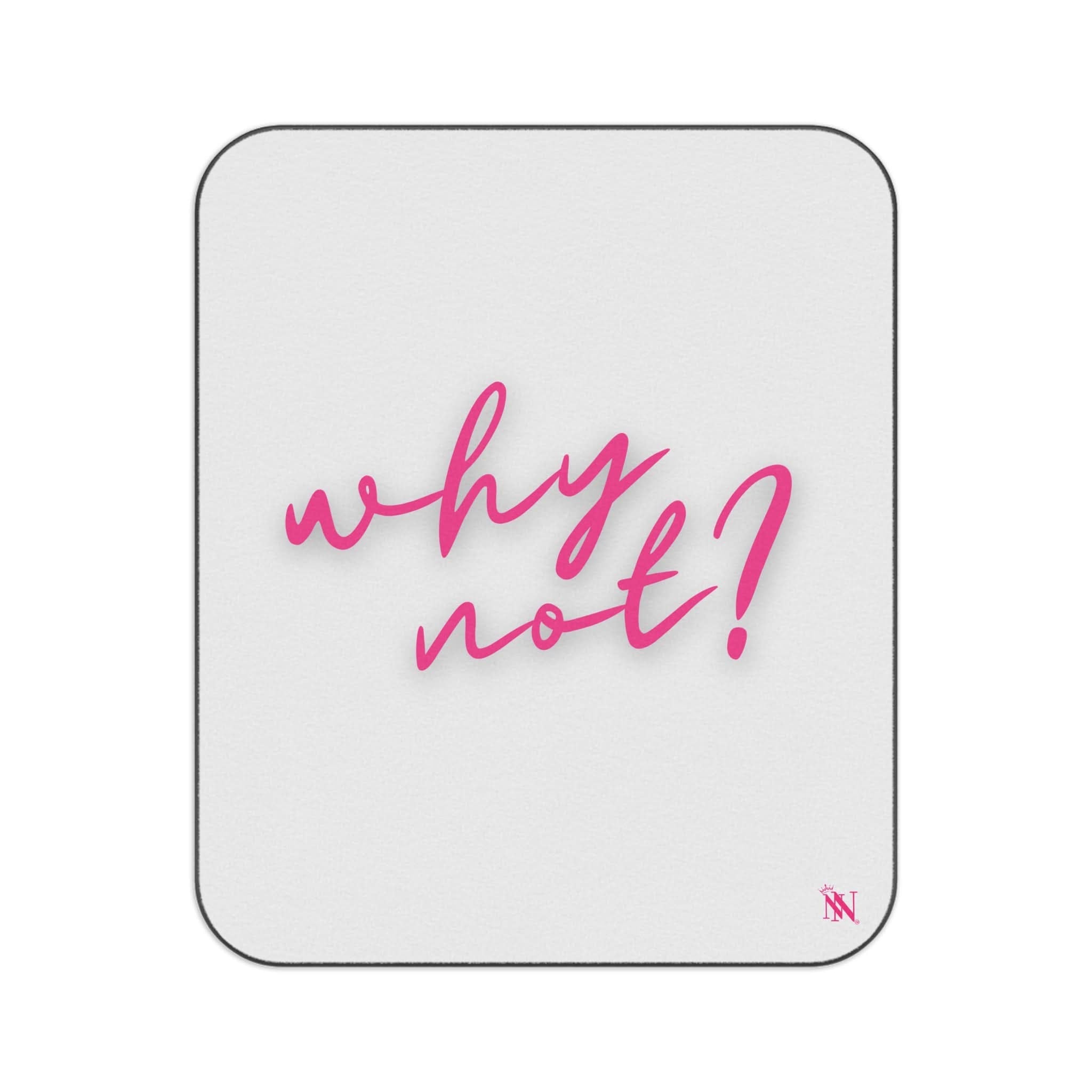 Why Not? | Mix Match Fun-Flirty Lovers’ Water-Resistant Blankets