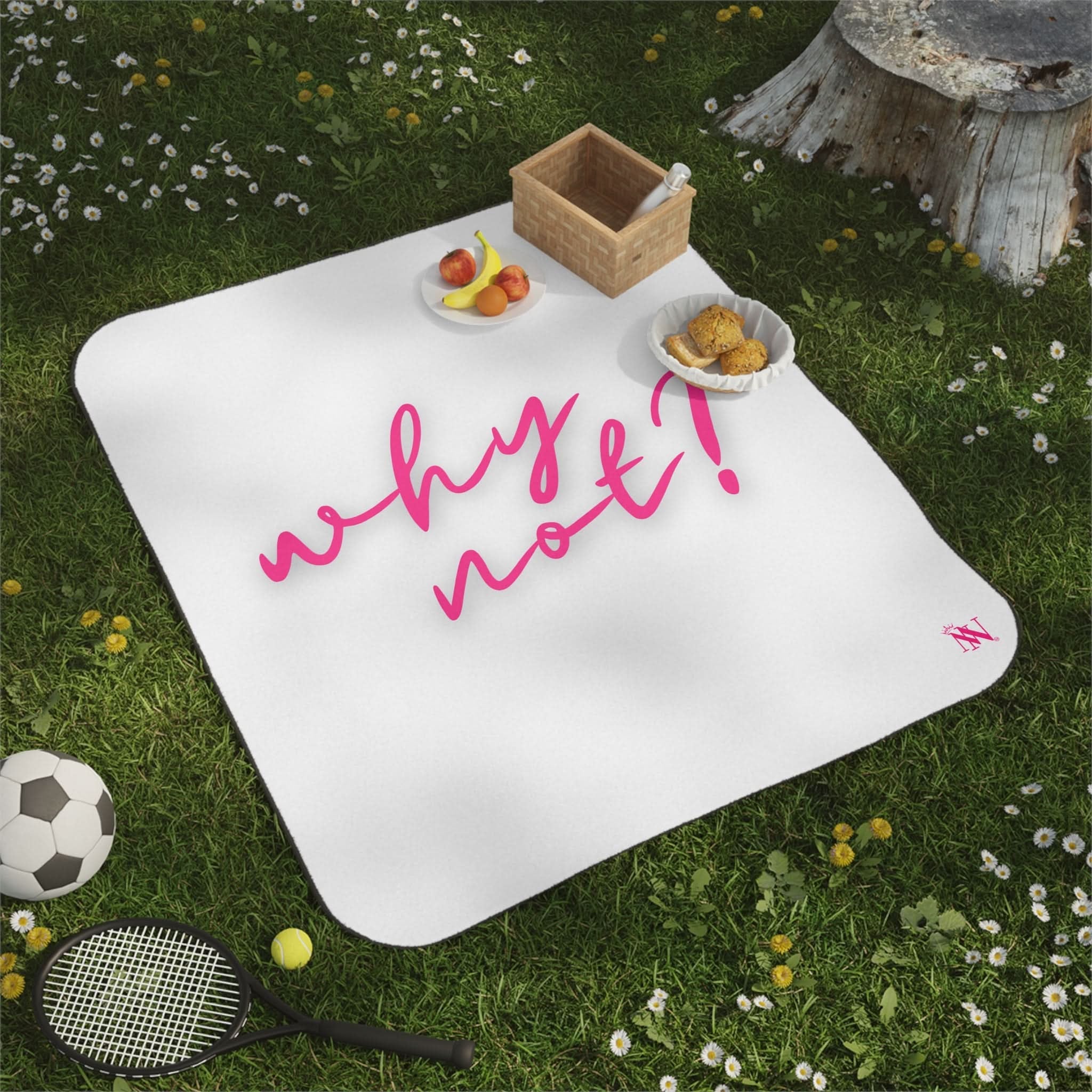 Why Not? | Mix Match Fun-Flirty Lovers’ Water-Resistant Blankets