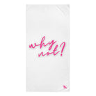 Why Not? | Mix & Match Naughty XL Fun-Flirty Lovers’ Towels